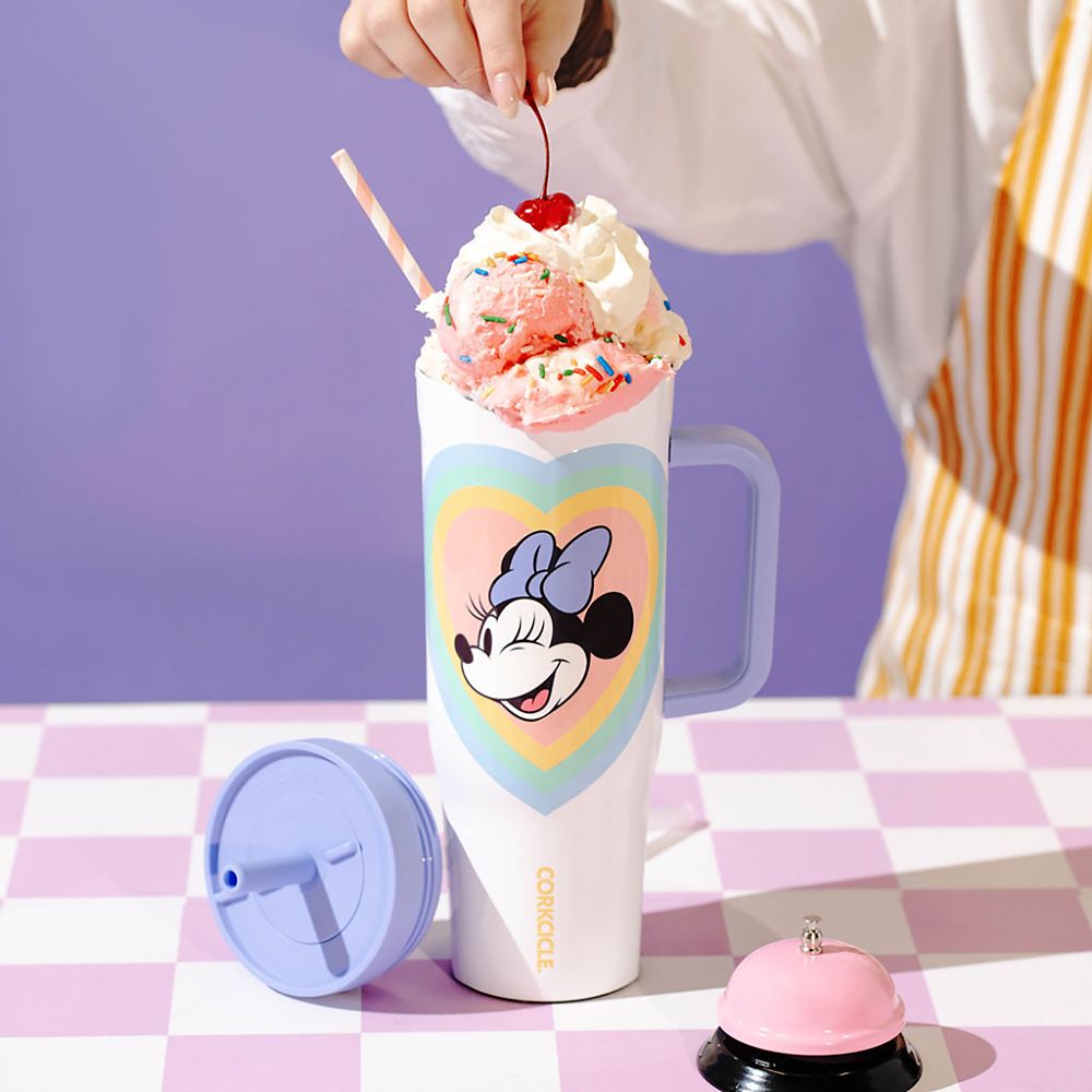 Minnie Mouse Stainless Steel 40 oz. Cruiser Cup with Straw by Corkcicle
