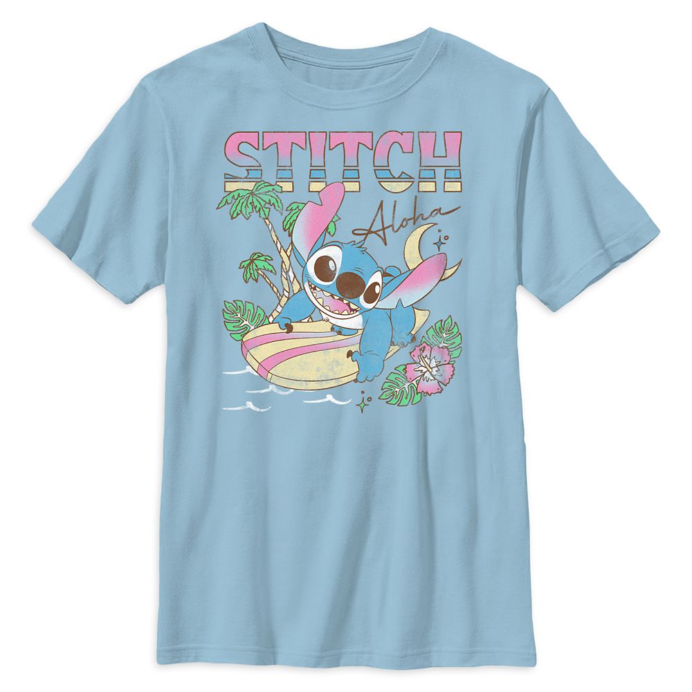 Stitch Aloha T-Shirt for Kids Official shopDisney