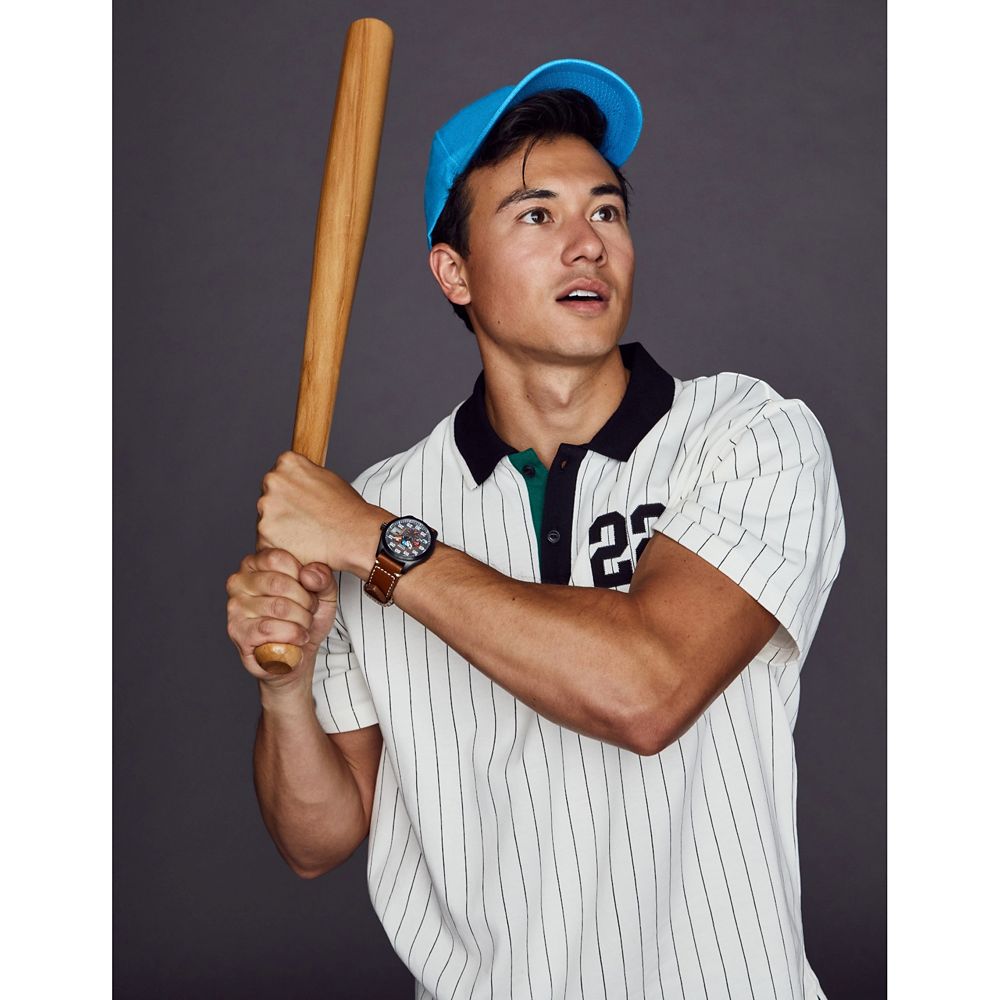 Mickey Mouse Baseball Eco-Drive Watch for Adults by Citizen