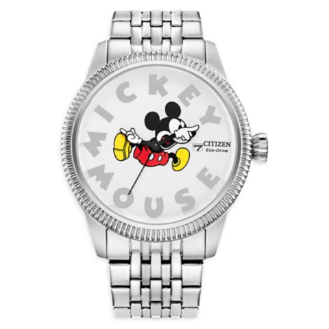 Citizen Mickey Mouse Stainless Steel Eco-Drive Watch for Men by