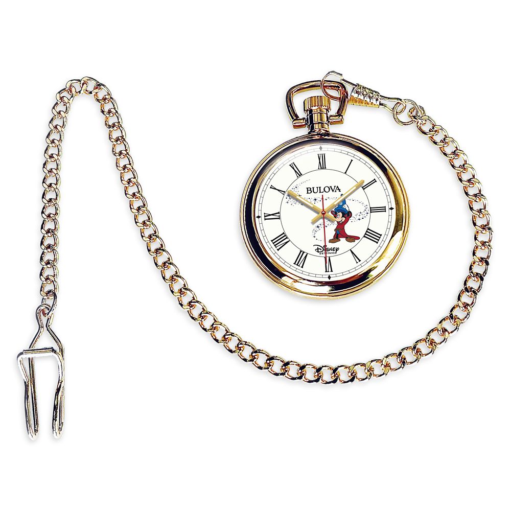 Sorcerer Mickey Mouse Pocket Watch by Bulova &ndash; Fantasia &ndash; Exclusive