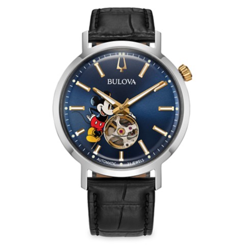 Bulova Mickey Mouse Stainless Steel Watch by