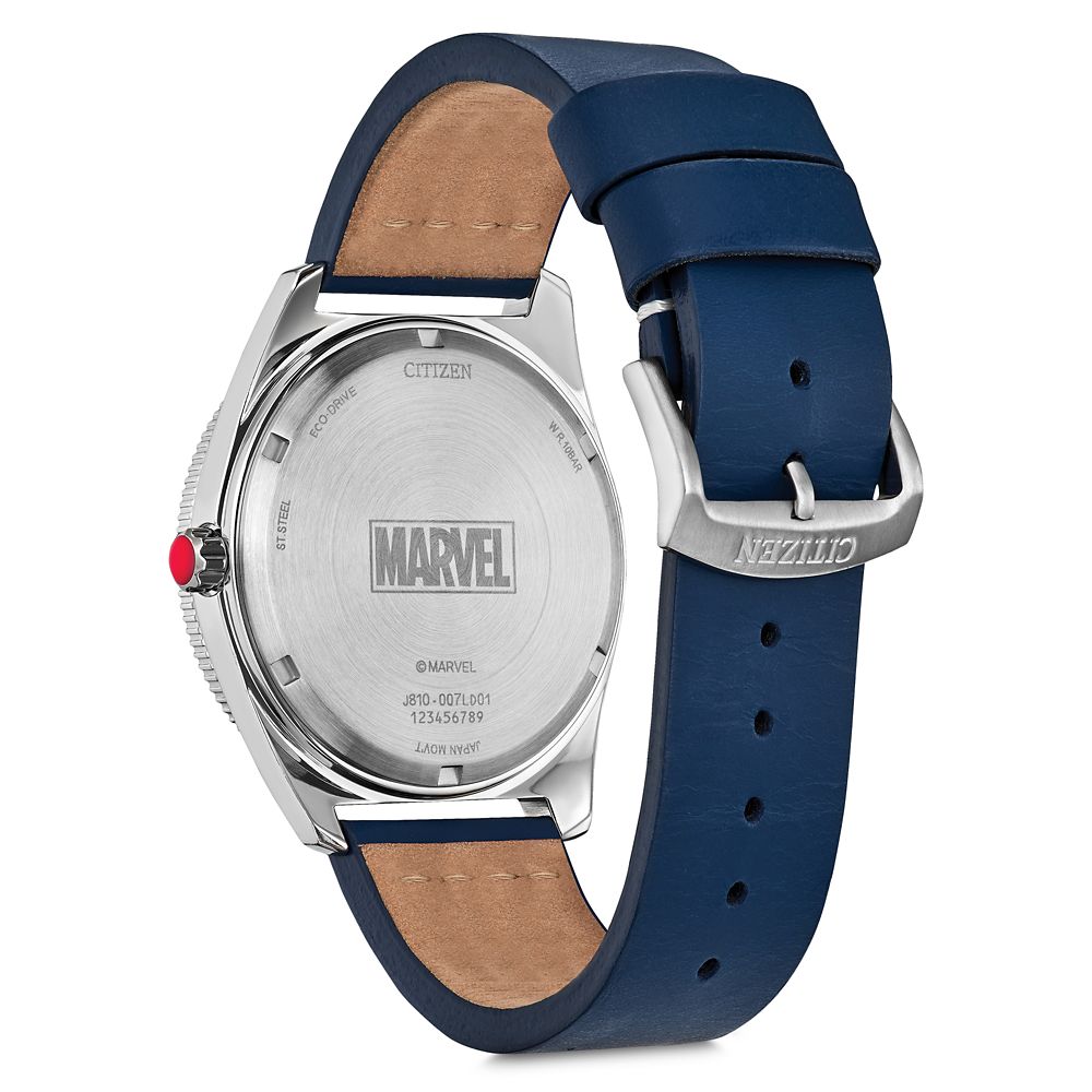 Captain America Eco-Drive Watch for Adults by Citizen - Blue