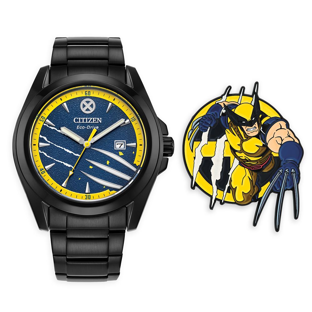 Wolverine Watch and Pin Box Set by Citizen