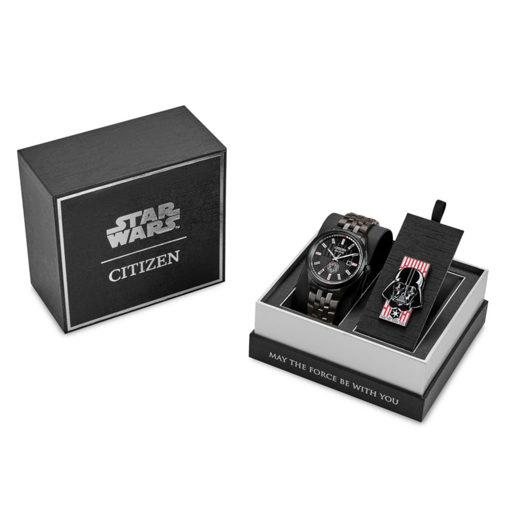 Darth Vader Watch and Pin Set by Citizen - Star Wars