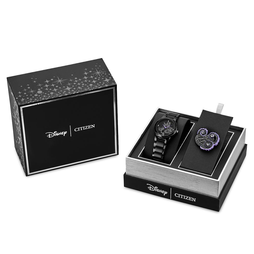 Ursula Watch with Pin Set for Women by Citizen - The Little Mermaid