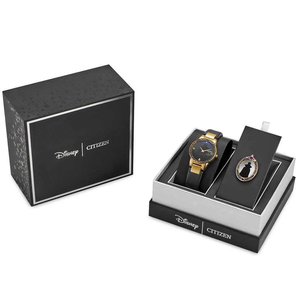 Evil Queen Watch with Pin Set for Women by Citizen - Snow White and the Seven Dwarfs