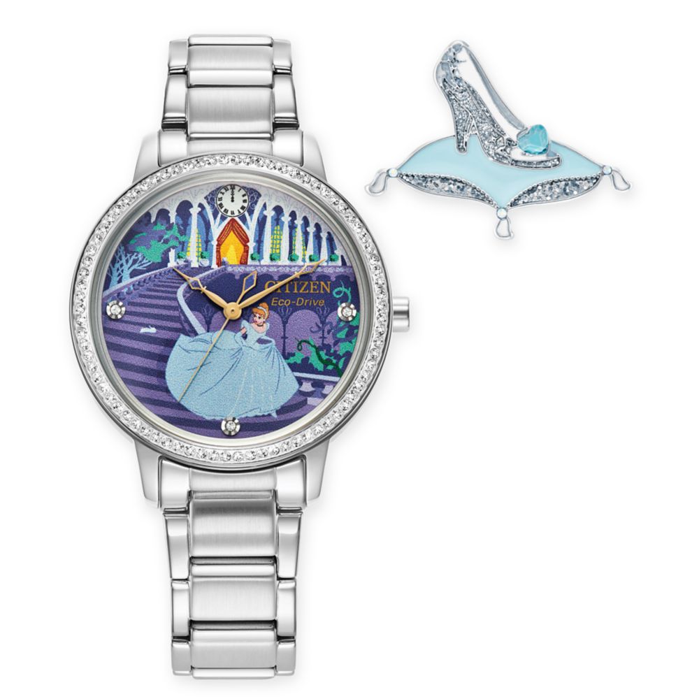 Cinderella Watch with Pin Set for Women by Citizen