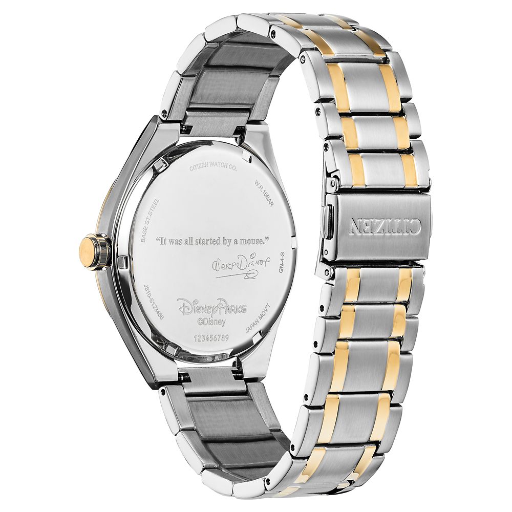 Walt Disney and Mickey Mouse ''Partners'' Statue Watch for Adults by Citizen