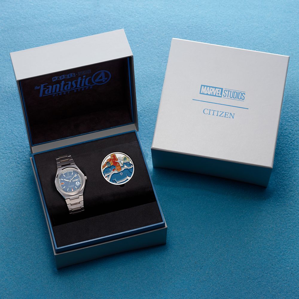 The Fantastic 4: First Steps Watch for Adults with Coin Set by Citizen
