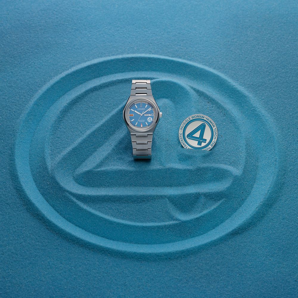 The Fantastic 4: First Steps Watch for Adults with Coin Set by Citizen