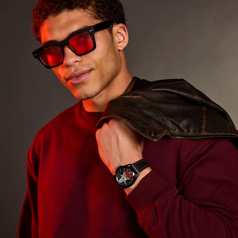 Iron Man Watch for Adults with Pin Set by Citizen