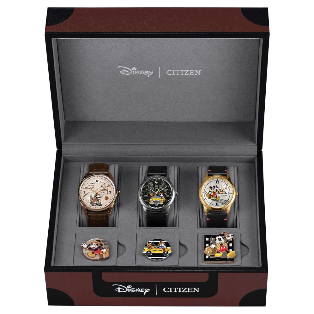 Mickey Mouse Travel Watch Set by Citizen Limited Edition Exclusive Official shopDisney