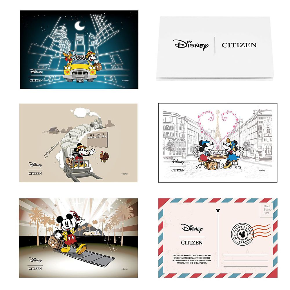 Mickey Mouse Travel Watch Set by Citizen &ndash; Limited Edition &ndash; Exclusive