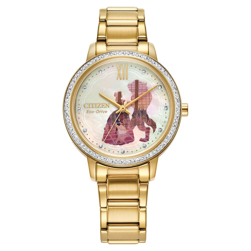 Beauty and the Beast Watch and Pin Set by Citizen
