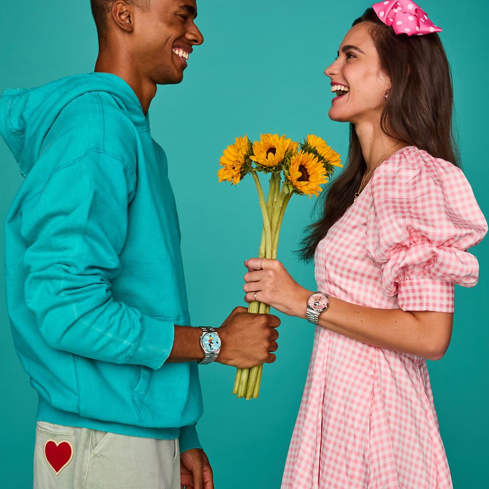 Mickey Mouse and Minnie Mouse Watch Set by Citizen