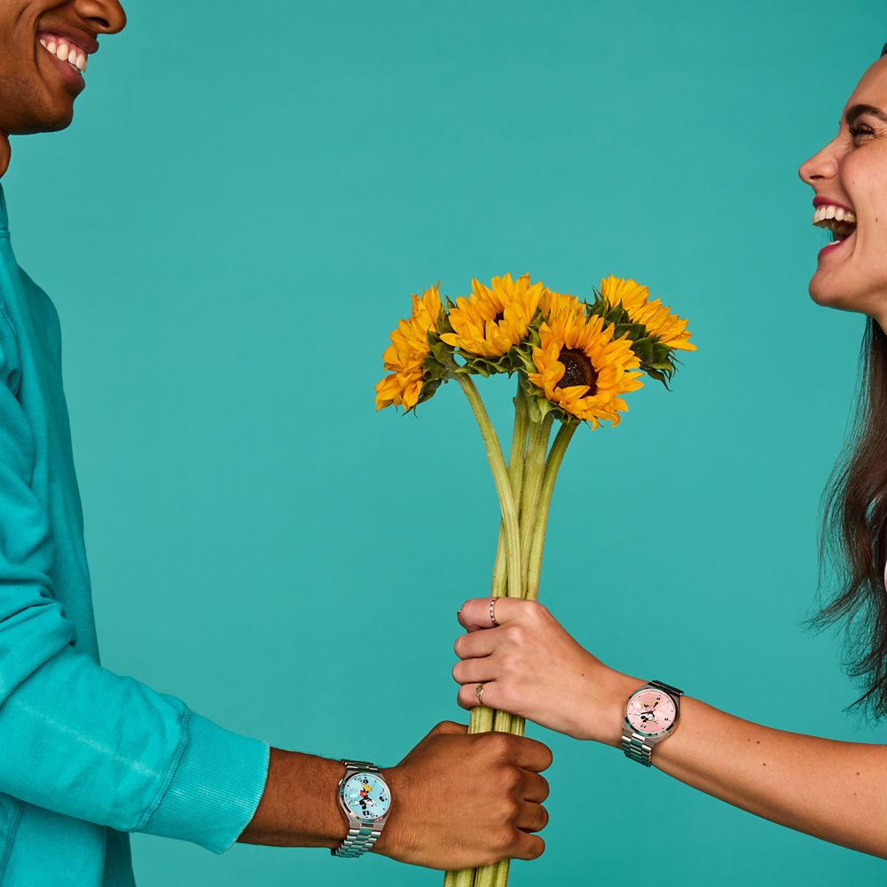 Mickey Mouse and Minnie Mouse Watch Set by Citizen