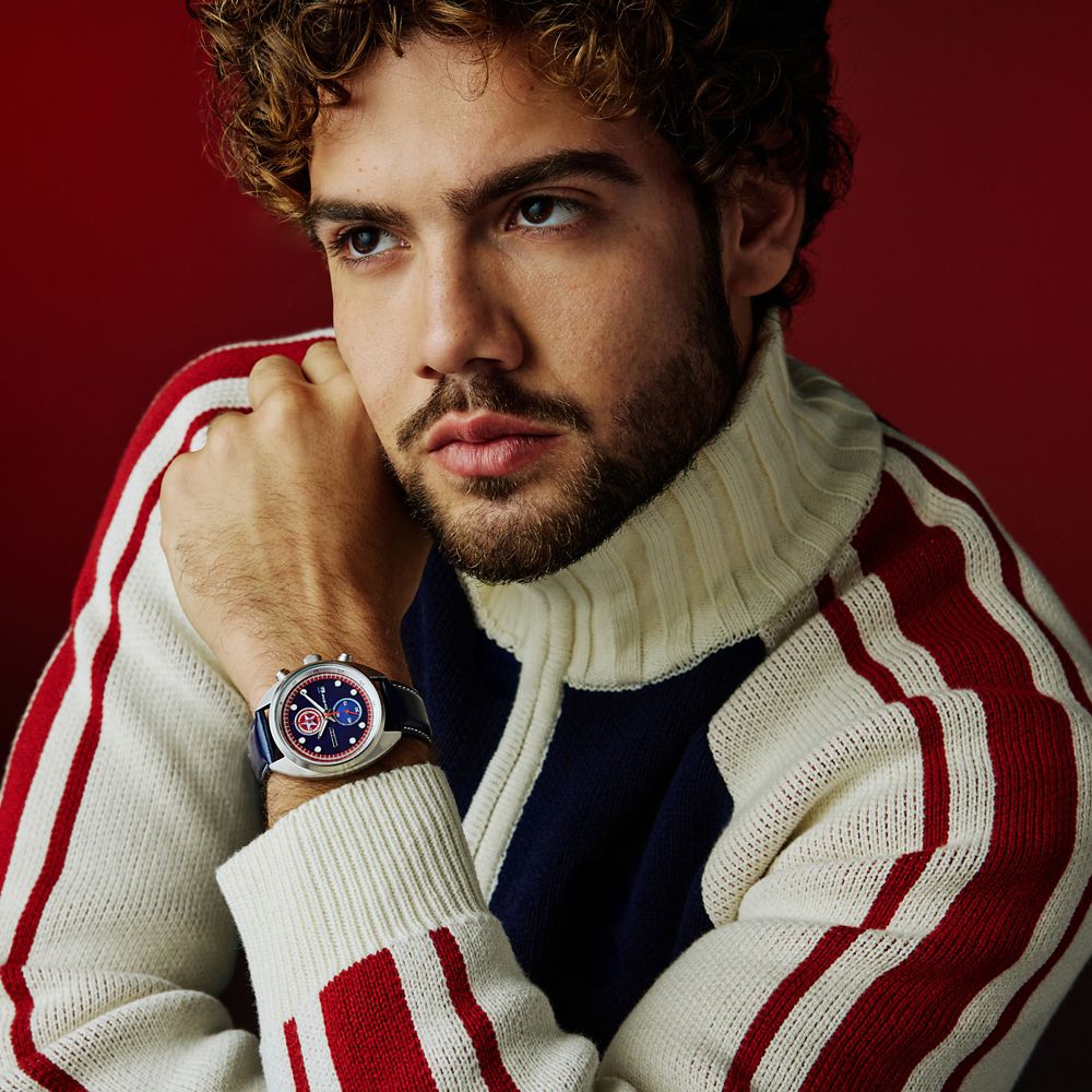 Captain America 85th Anniversary Watch and Coin Set for Adults by Citizen