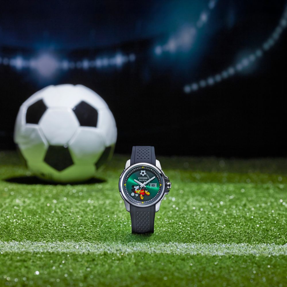 Mickey Mouse Soccer Sports Watch by Citizen