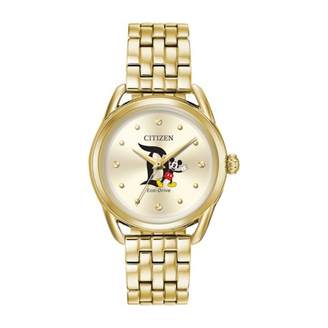Citizen Mickey Mouse Disneyland ''D'' Logo Watch by