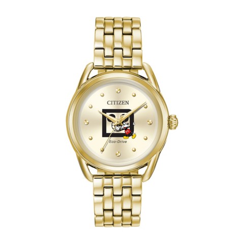 Citizen Mickey Mouse Walt Disney World ''D'' Logo Watch by