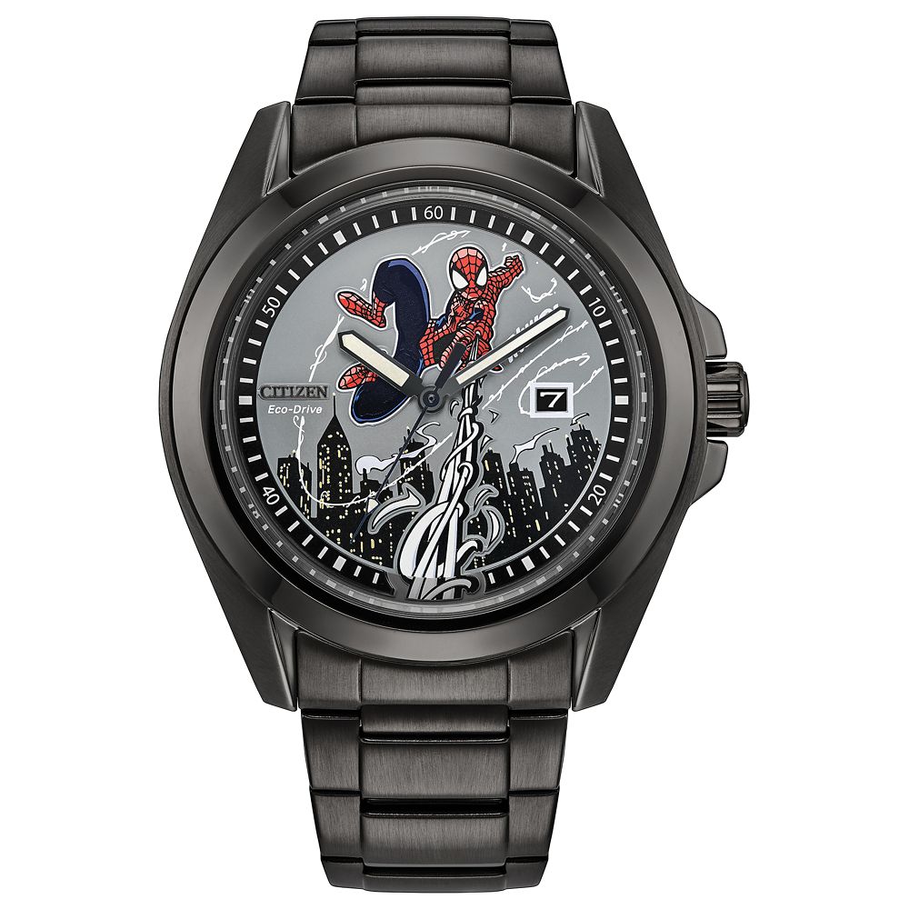 Spider-Man Watch and Pin Set by Citizen