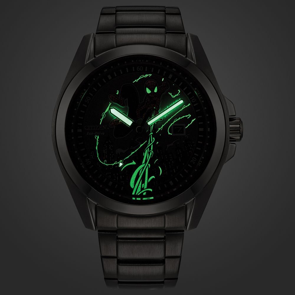 Spider-Man Watch and Pin Set by Citizen