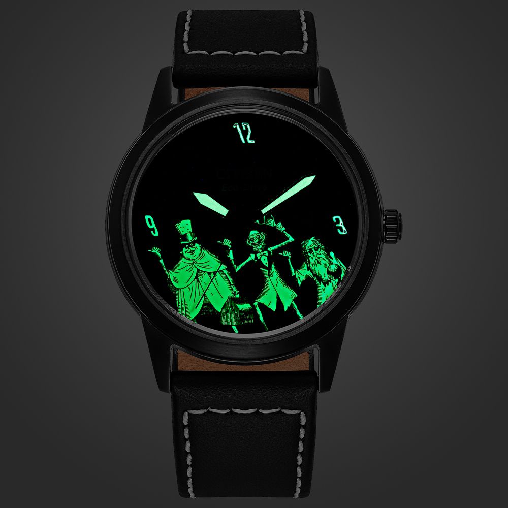Hitchhiking Ghosts Glow-in-the-Dark Watch by Citizen &ndash; The Haunted Mansion