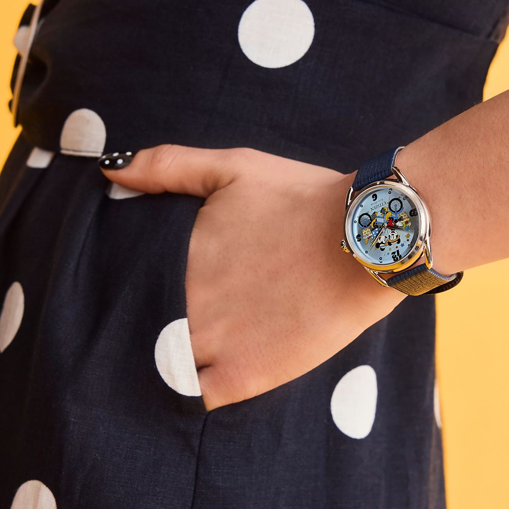 Mickey and Minnie Mouse Watch and Pin Set for Women by Citizen &ndash; Limited Edition