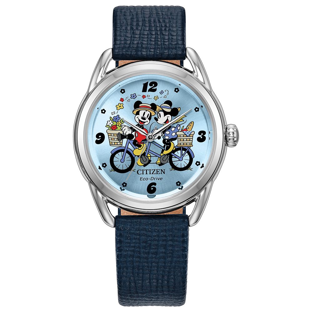 Mickey and Minnie Mouse Watch and Pin Set for Women by Citizen &ndash; Limited Edition