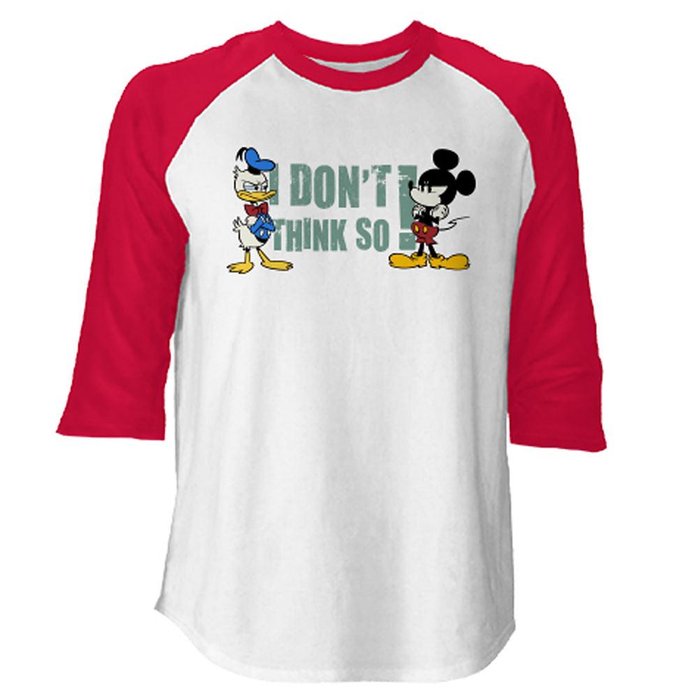 Mickey Mouse No Service Raglan Tee for Men  Customizable Official shopDisney