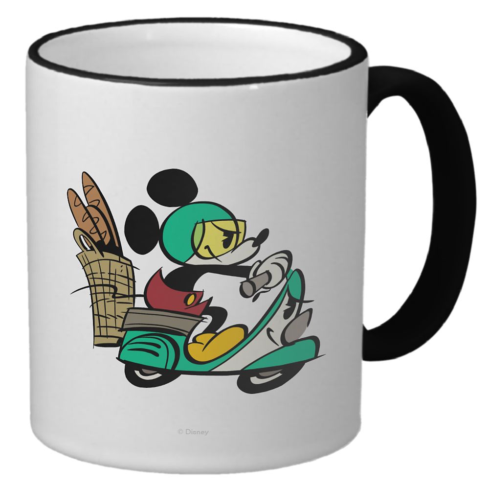 Mickey Mouse Croissant de Triomphe Ringer Mug  Customizable Official shopDisney