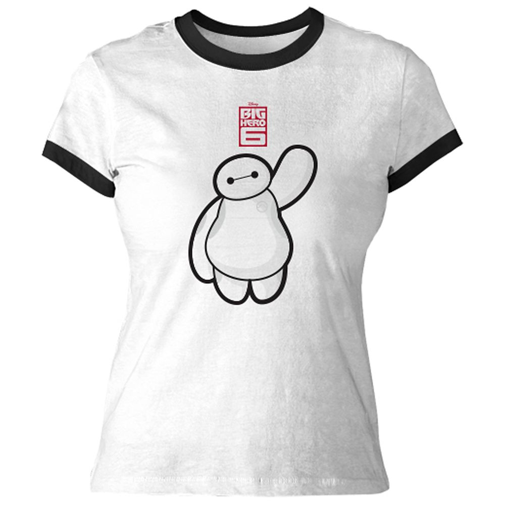 Big Hero 6 Baymax Ringer Tee for Women  Customizable Official shopDisney