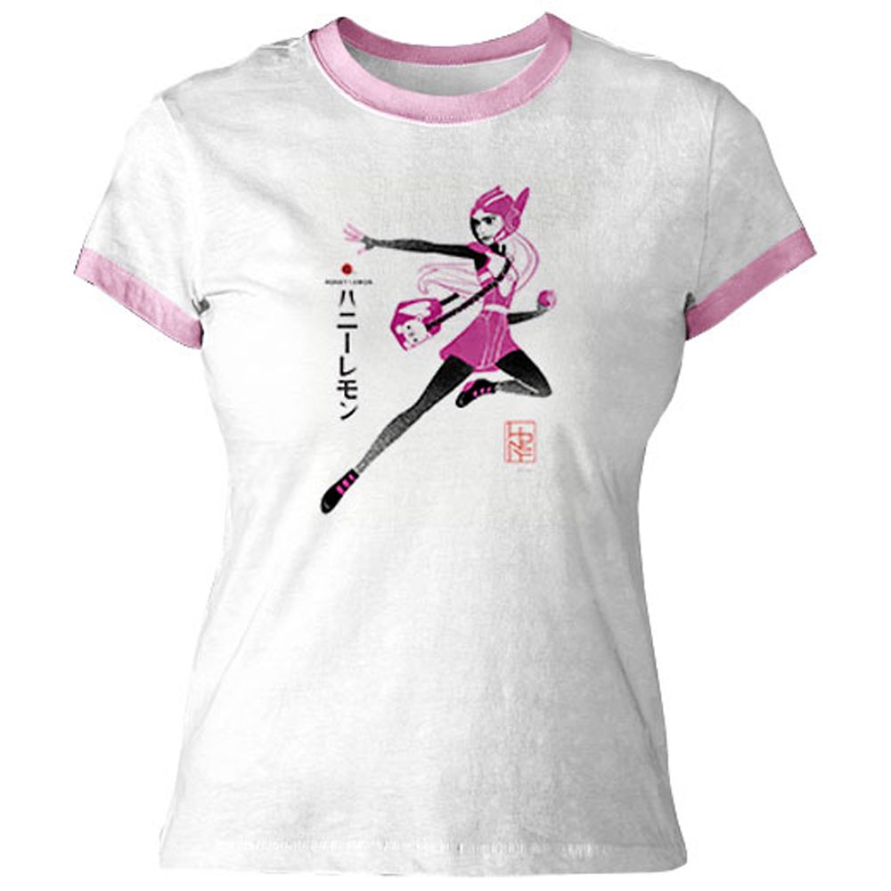 Big Hero 6 Honey Lemon Ringer Tee for Women  Customizable Official shopDisney