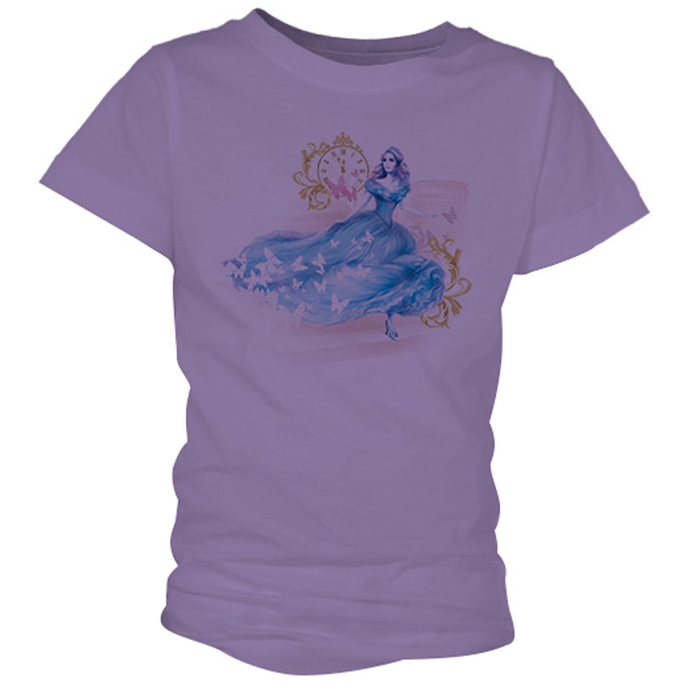 Cinderella Midnight Tee for Girls  Live Action Film  Customizable Official shopDisney