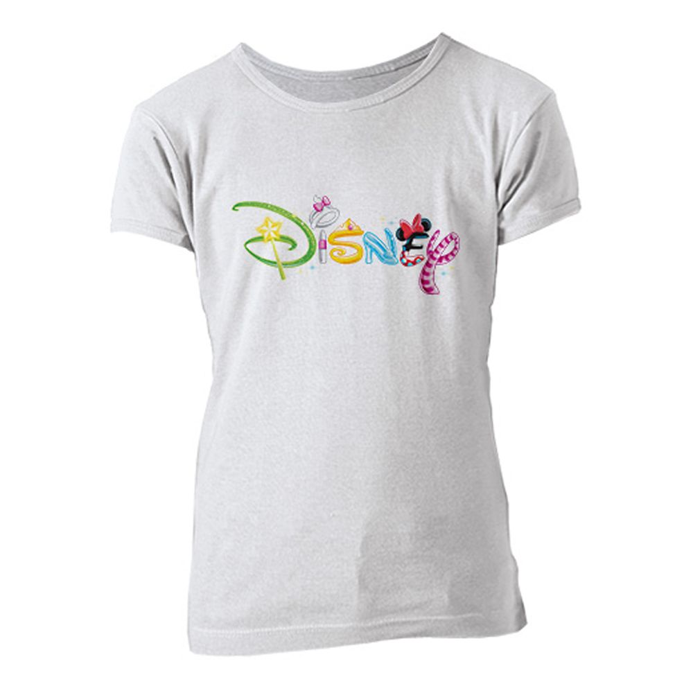 Disney Logo Tee for Girls Customizable