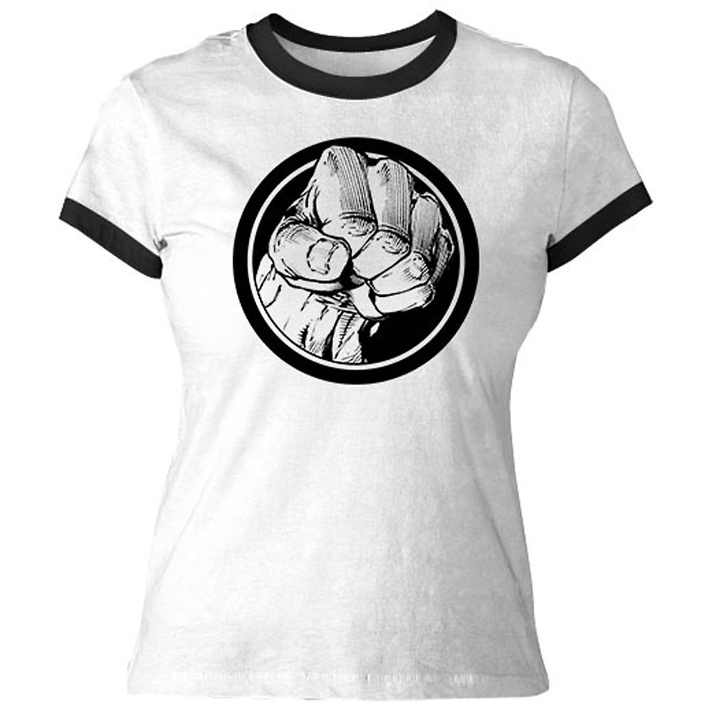 Hulk Ringer Tee for Women – Customizable