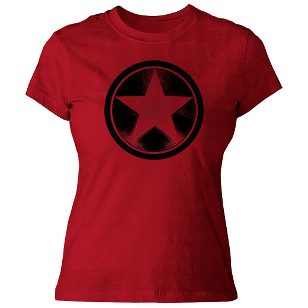 Captain America Tee for Women Customizable Official shopDisney