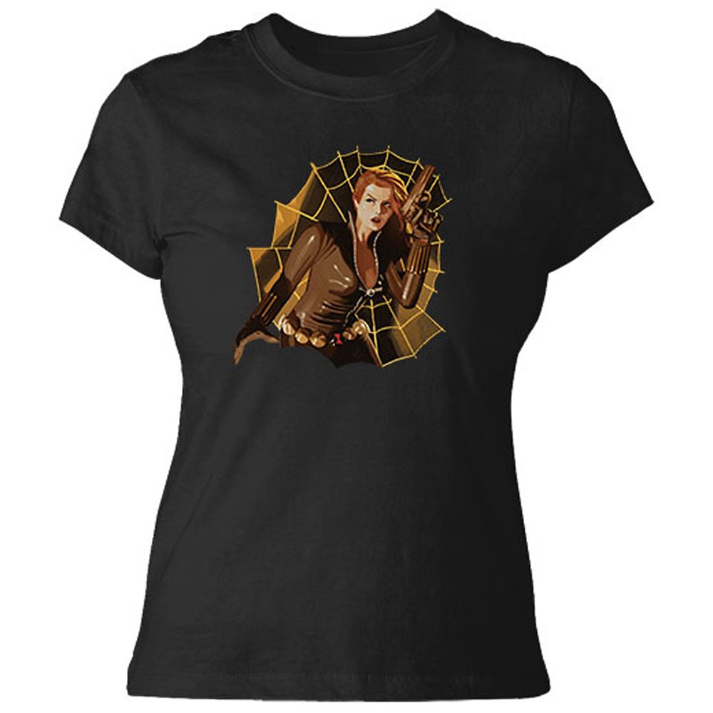 Black Widow Deadly Web Tee for Women – Customizable