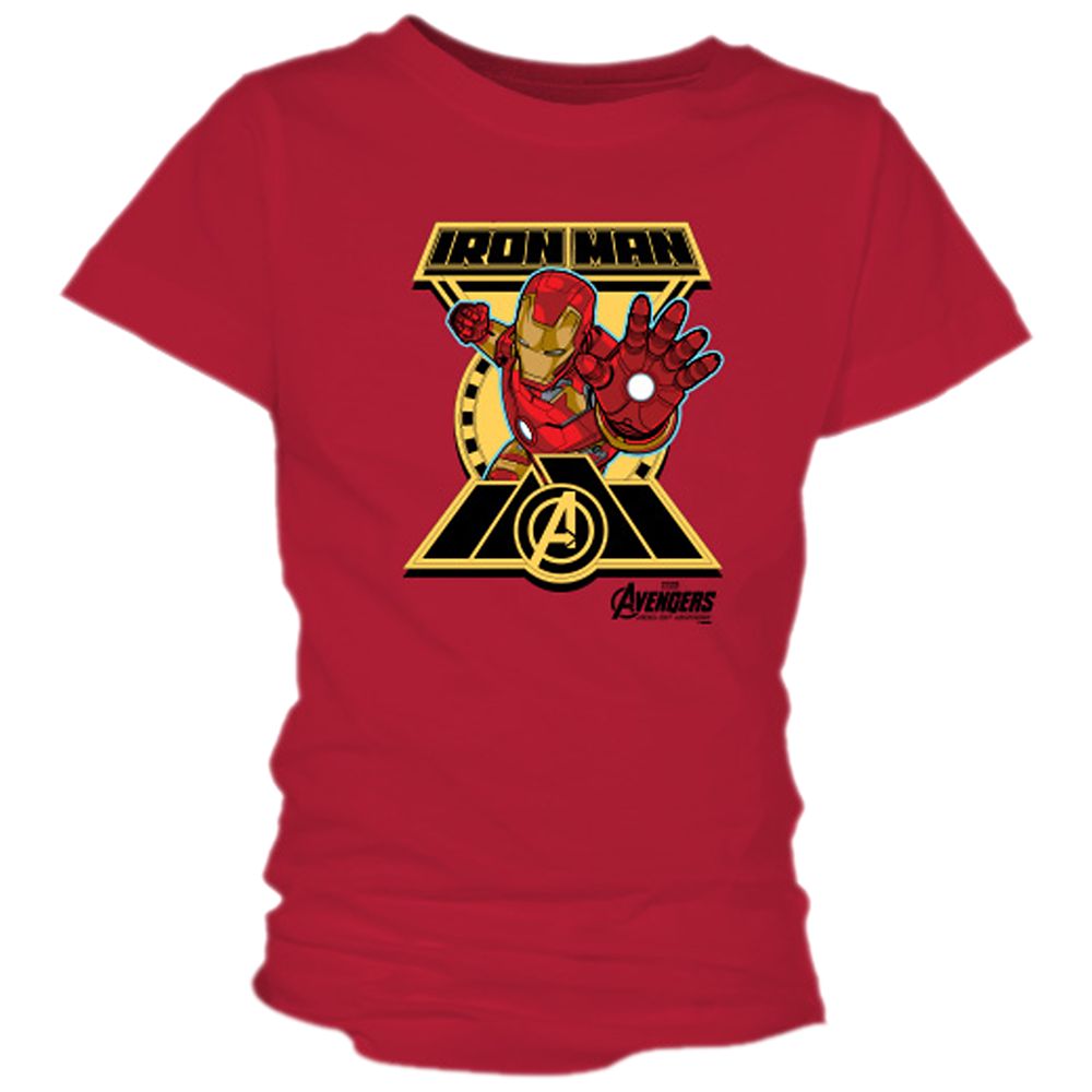 Iron Man Tee for Girls  Marvels Avengers: Age of Ultron  Customizable Official shopDisney