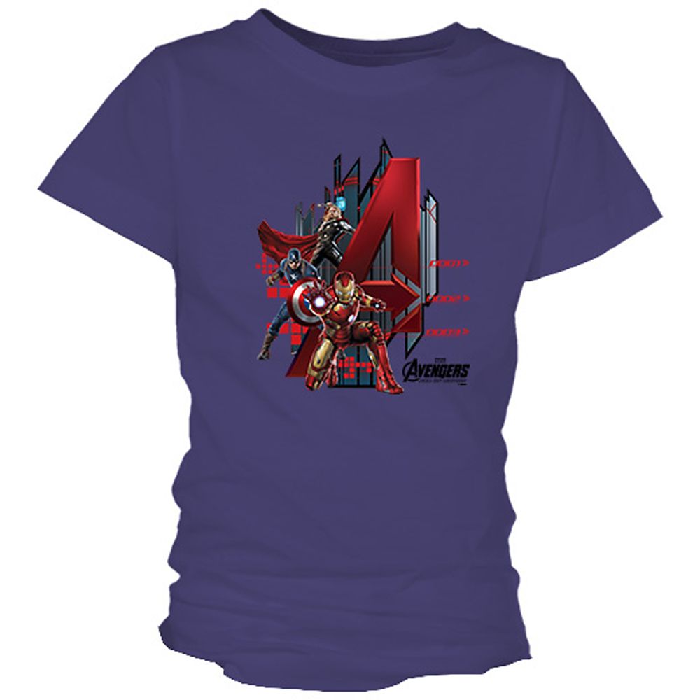 Marvels Avengers: Age of Ultron Tee for Girls  Customizable Official shopDisney