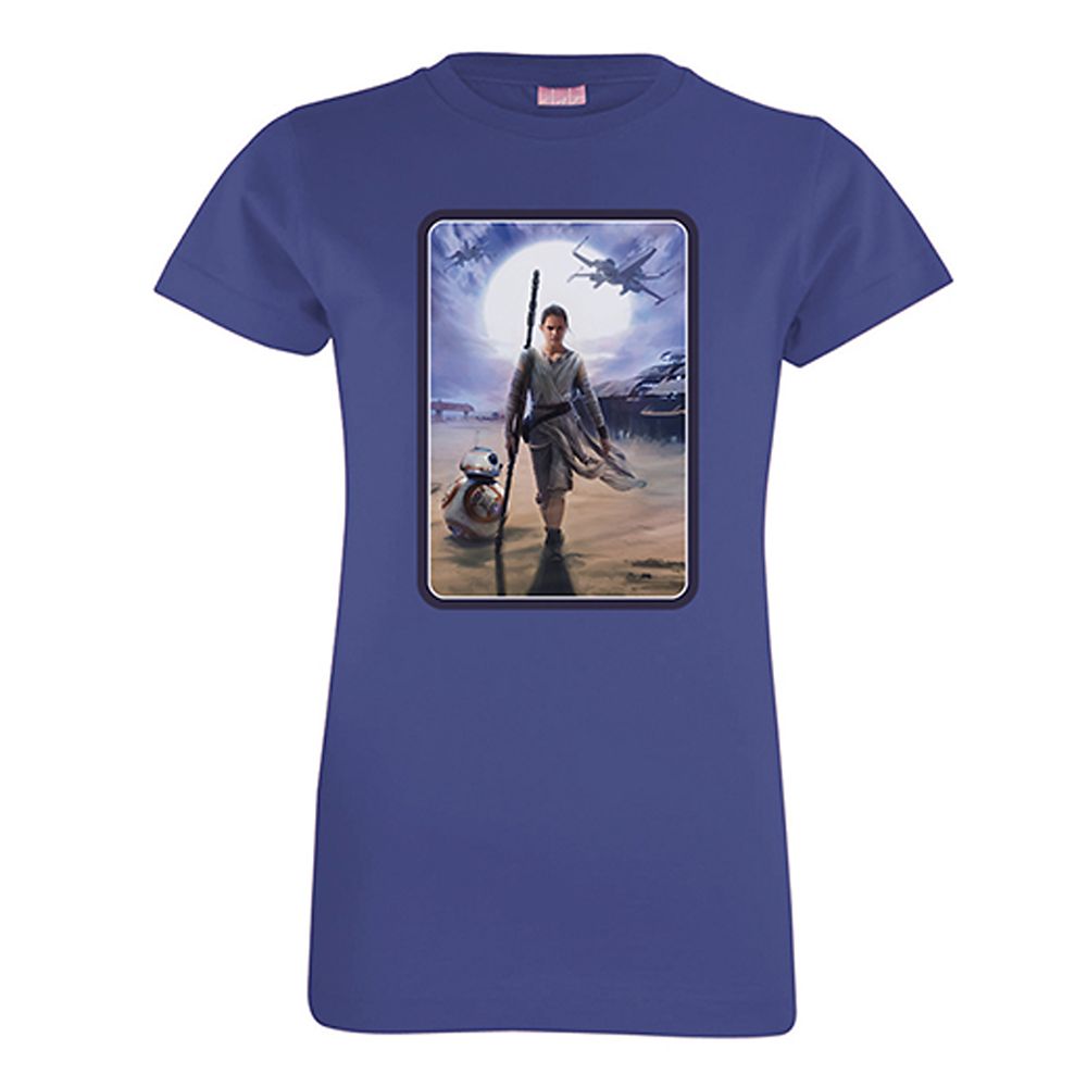 Rey and BB-8 Tee for Girls  Star Wars: The Force Awakens  Customizable Official shopDisney