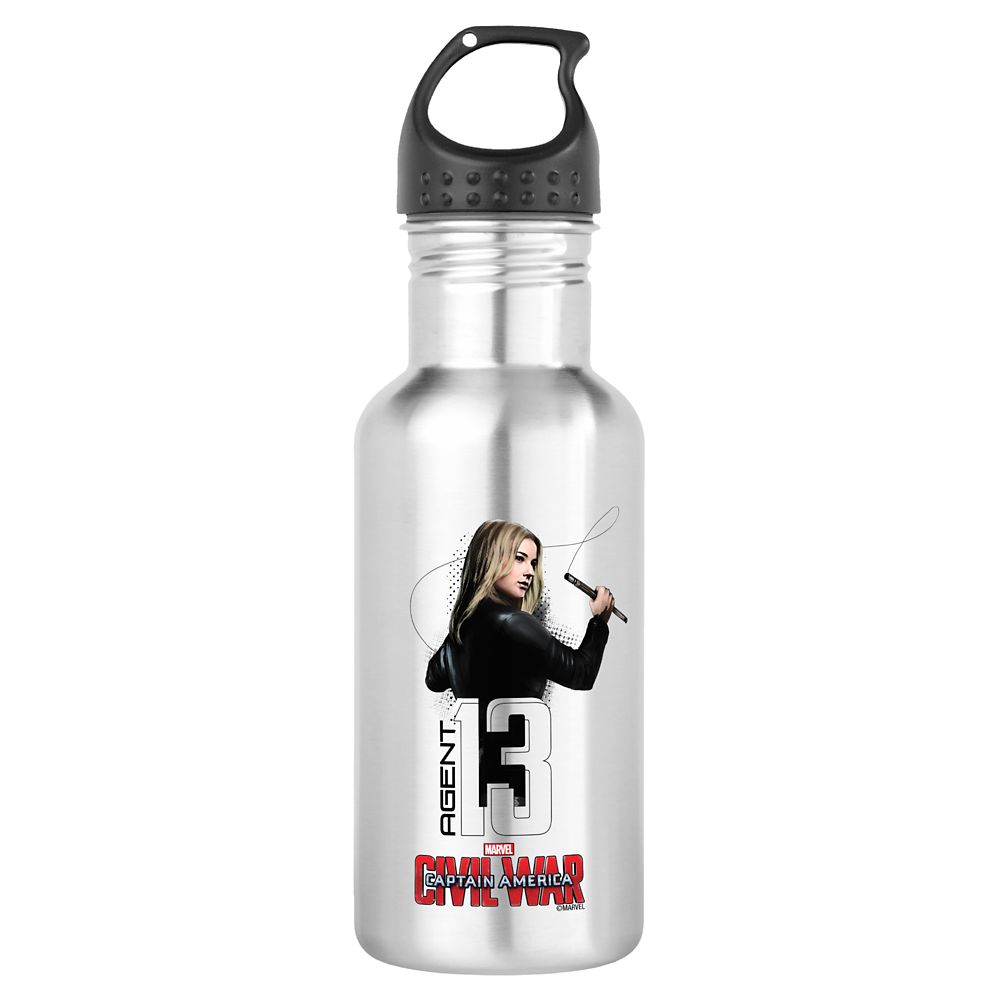 Agent 13 Water Bottle Captain America: Civil War Customizable Official shopDisney