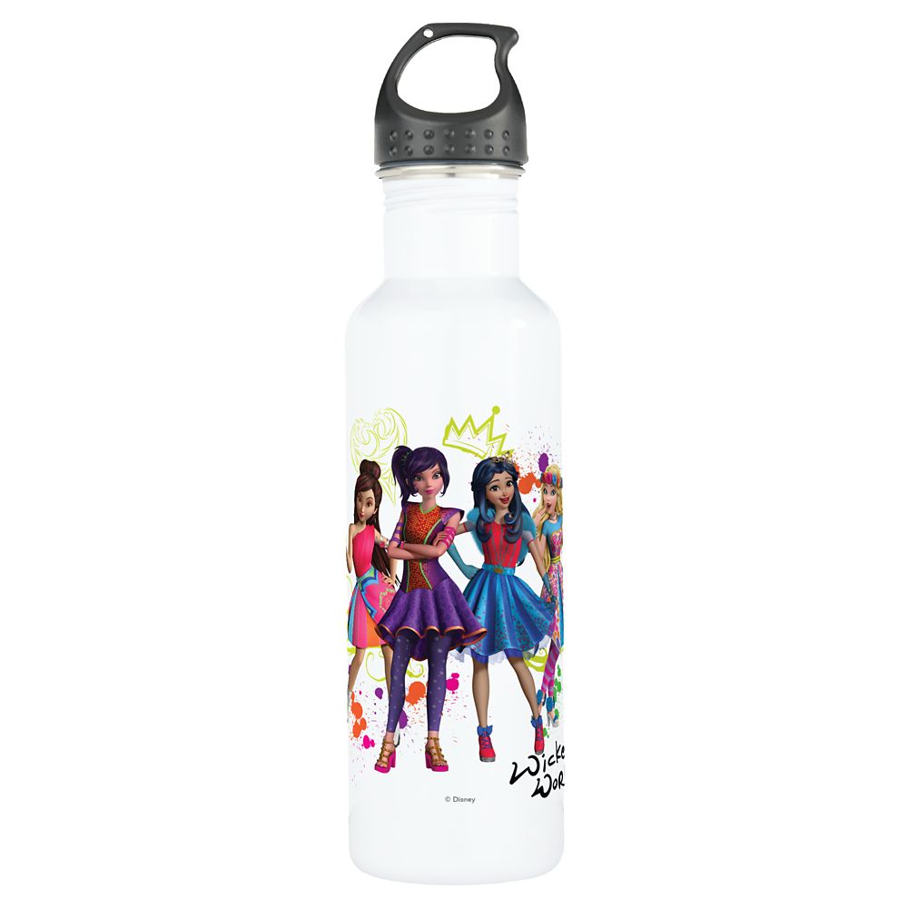 Descendants Wicked World Water Bottle Customizable Official shopDisney