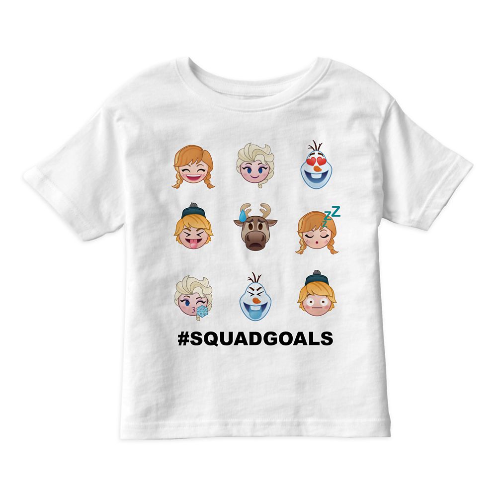 Frozen Emoji Characters Tee for Kids  Customizable Official shopDisney