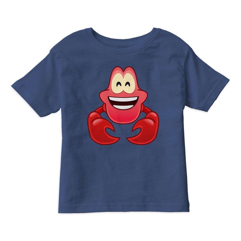 Sebastian Emoji Tee for Kids The Little Mermaid Customizable Official shopDisney