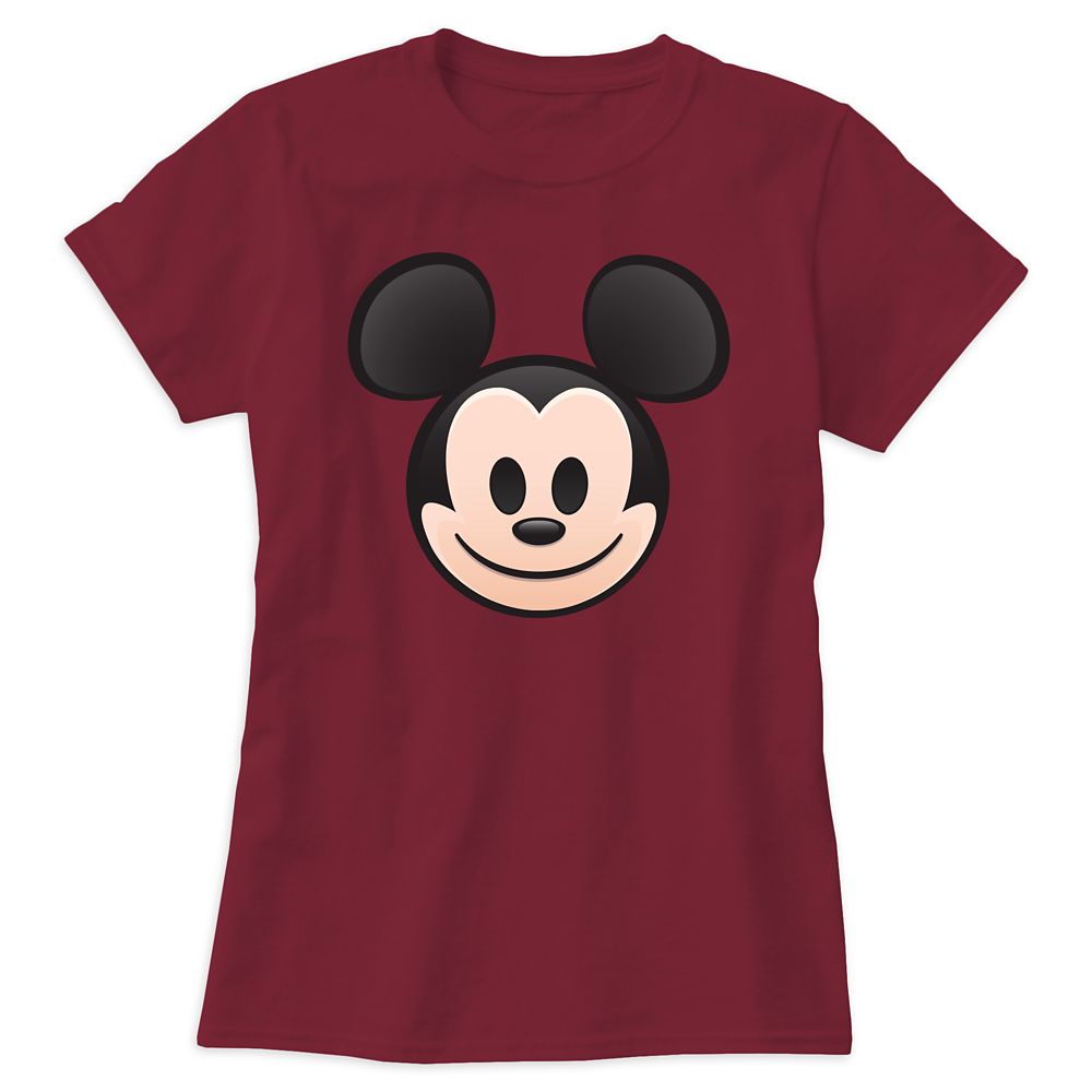 Mickey Mouse Emoji Tee for Women  Customizable Official shopDisney