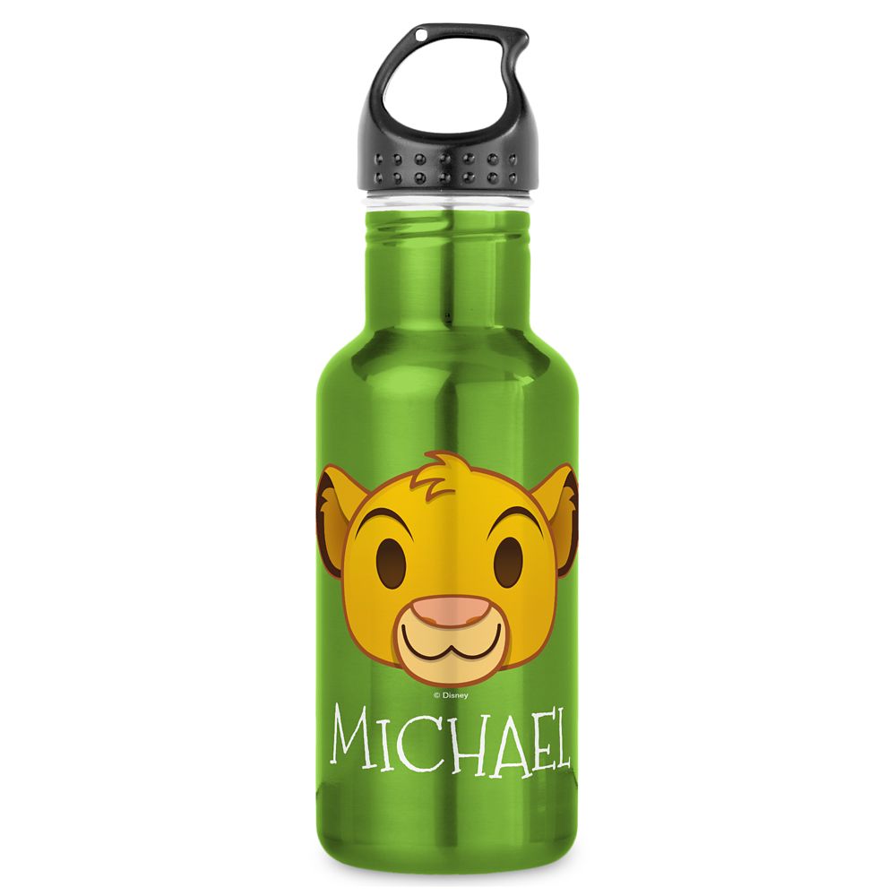 Simba Emoji Water Bottle Customizable Official shopDisney