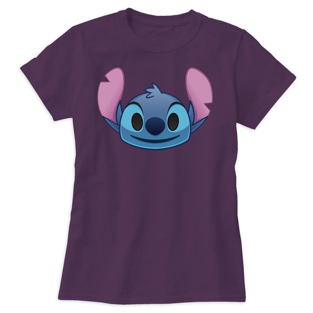 Stitch Emoji Tee for Women - Customizable | Disney Store