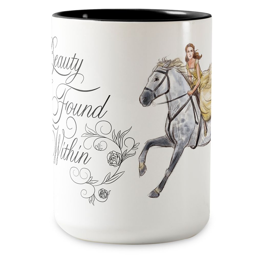 Beauty and the Beast Two-Tone Mug Live Action Film Customizable Official shopDisney